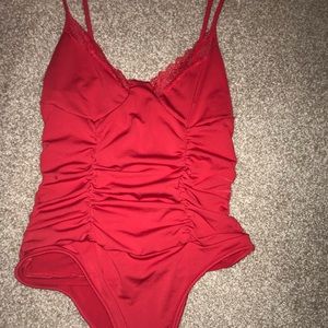 Red Bodysuit